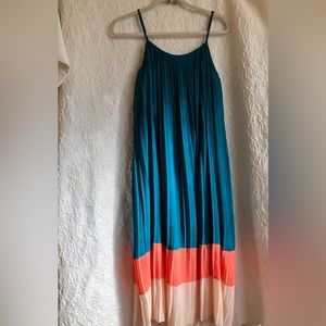 MM Couture colorful maxi dress size M used good condition
